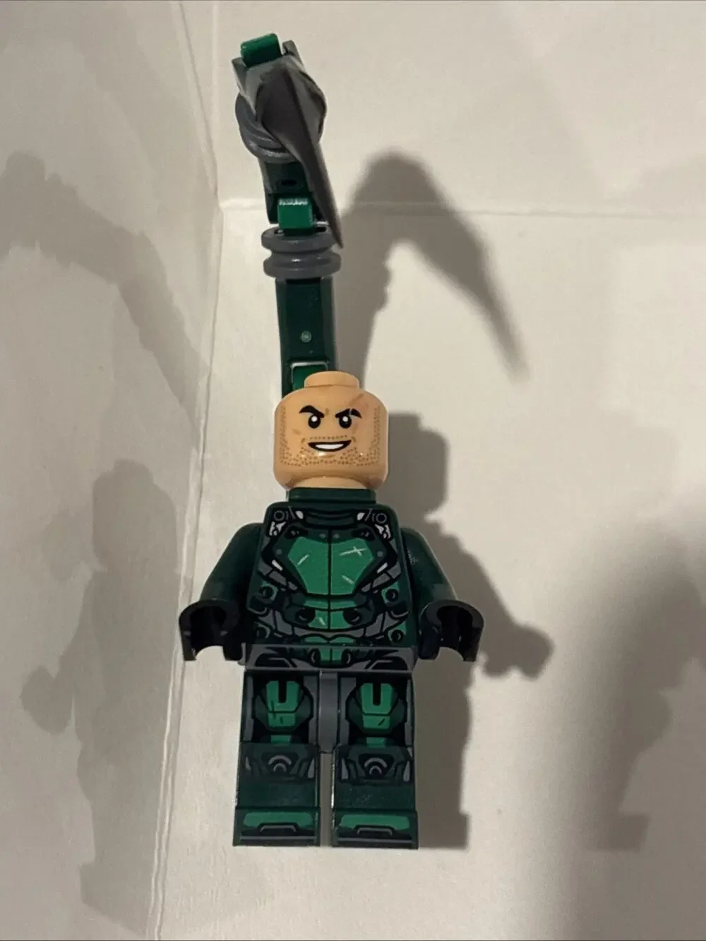 Lego Scorpion Minifigure #sh1137 Mac Gargan Set #76350 Brand New